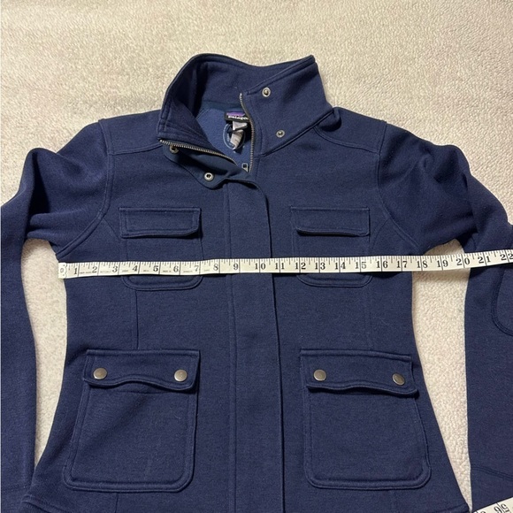 Patagonia Navy Better Fleece Lined Zipper Utility Pocket Jacket - Picture 6 of 13